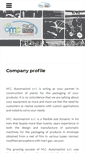 Mobile Screenshot of mcautomazioni.com