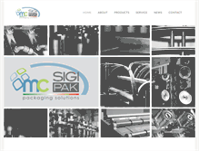 Tablet Screenshot of mcautomazioni.com